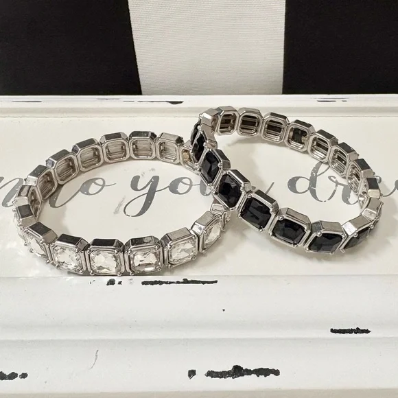 WHBM Bracelets🖤🤍 - Picture 1 of 6